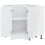 Berkfield Kitchen Corner Base Cabinet†Porto High Gloss White Engineered Wood 6