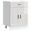 Berkfield Kitchen Base Cabinet†Porto High Gloss White Engineered Wood 2