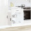 Berkfield Kitchen Base Cabinet†Porto High Gloss White Engineered Wood 3