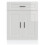 Berkfield Kitchen Base Cabinet†Porto High Gloss White Engineered Wood 4