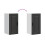 Berkfield Kitchen Wall Cabinet†Porto Black Engineered Wood 8