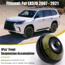 Front Suspension Accumulator 49141-60020 for Land UZJ200 LX570 07-21 Control Accumulator 4914160020