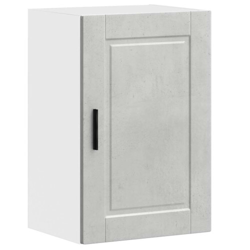 Berkfield Kitchen Wall Cabinet†Porto Concrete Grey Engineered Wood 1