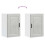Berkfield Kitchen Wall Cabinet†Porto Concrete Grey Engineered Wood 9