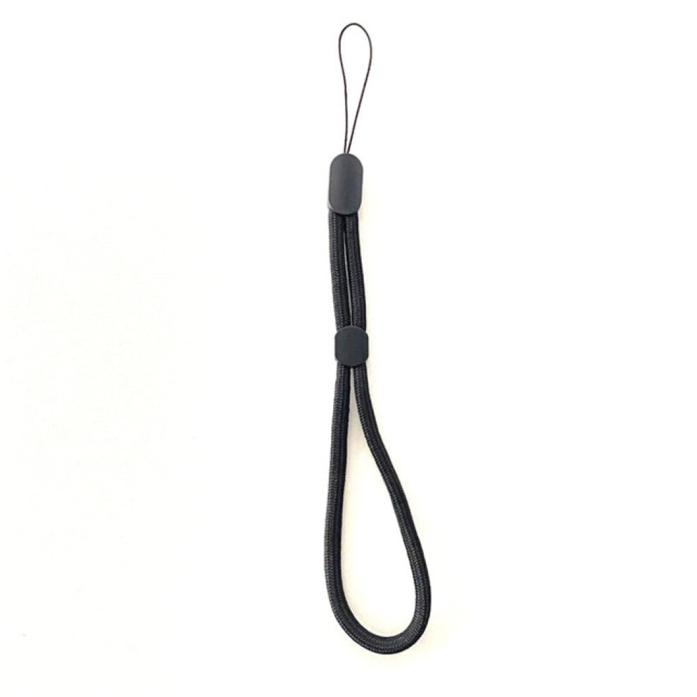 Braided Wrist Strap For Phone And Camera, 15.5Cm Durable Lanyard With Secure Carry Loop Black 9351714849098