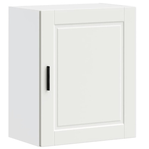 Berkfield Kitchen Wall Cabinet Porto White Engineered Wood 1