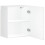 Berkfield Kitchen Wall Cabinet Porto White Engineered Wood 6