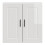 Berkfield Kitchen Wall Cabinet Porto High Gloss White Engineered Wood 6