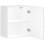 Berkfield Kitchen Wall Cabinet†Porto High Gloss White Engineered Wood 6