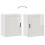 Berkfield Kitchen Wall Cabinet†Porto High Gloss White Engineered Wood 9