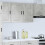 Berkfield Kitchen Wall Cabinet Porto Concrete Grey Engineered Wood 3