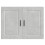 Berkfield Kitchen Wall Cabinet Porto Concrete Grey Engineered Wood 6