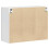 Berkfield Kitchen Wall Cabinet Porto Concrete Grey Engineered Wood 8