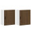 Berkfield Kitchen Wall Cabinets 2 pcs†Porto Brown Oak Engineered Wood 2