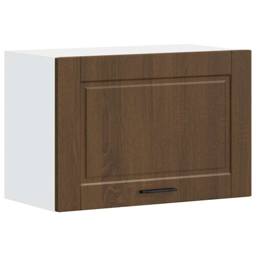 Berkfield Kitchen Wall Cabinet Porto Brown Oak Engineered Wood 1