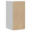 Berkfield Kitchen Wall Cabinet Porto White Engineered Wood 7