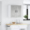 Berkfield Kitchen Wall Cabinet Porto Concrete Grey Engineered Wood 3