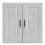 Berkfield Kitchen Wall Cabinet Porto Concrete Grey Engineered Wood 6