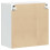 Berkfield Kitchen Wall Cabinet Porto Concrete Grey Engineered Wood 8