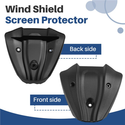 Motorcycle Windscreen Windshield Wind Shield Screen Protector for  GSX-8S GSX8S GSX 8S 2023- Black 2
