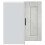 Berkfield Kitchen Wall Corner Cabinet "Porto" Concrete Grey Engineered Wood 6