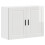 Berkfield Kitchen Wall Cabinet Porto High Gloss White Engineered Wood 2