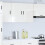 Berkfield Kitchen Wall Cabinet Porto High Gloss White Engineered Wood 3