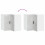 Berkfield Kitchen Wall Corner Cabinet "Porto" Concrete Grey Engineered Wood 8