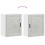 Berkfield Kitchen Wall Cabinets 2 pcs†Porto Concrete Grey Engineered Wood 10