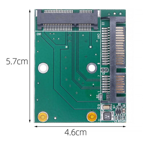 MSATA SSD to  3.0 Adapter Card 2.5 Inch Interface 5cm  III PC Computer Adapter Converter 2