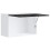 Berkfield Kitchen Wall Cabinet Porto Black Engineered Wood 8