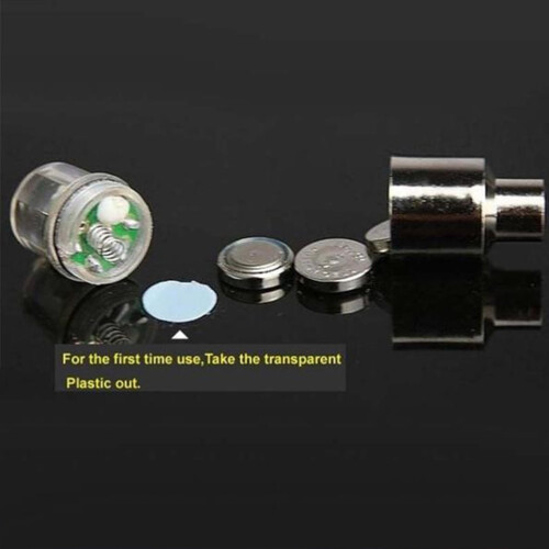 Bicycle Tire Night Light Caps Dual Induction 4pcs 1