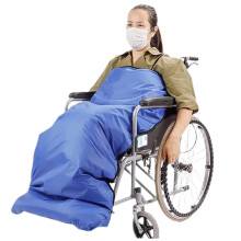 Waterproof Wheelchair Lap Blanket for Elderly, 360 AllRound Warmth, Windproof Winter Coverage
