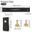 12 Pack Black Leather Cabinet Knobs and Drawer Pulls, Modern Leather Design with Soft Grip, Easy SingleHole Install 2