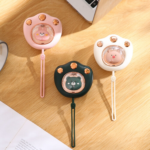 Bobasndm Mini Sød Kattekloformet Håndvarmer USB Genopladelig Hænder 2