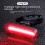 Bicycle Tail Light USB Rechargeable Bright Rear Light 3