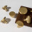 Solid Brass Cabinet Knobs 2 Pack, Gold Round Drawer Pulls Handles for Kitchen Dresser Furniture 5
