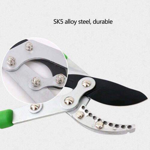 Tree Pruning Shears SK5 Steel Anvil Lopper, Extendable Garden Pruning Tool with Compound Action Power 2