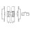 3D Adjustable Hidden Door Hinge Black Invisible Concealed Hinge for Interior Doors Easy Install 5
