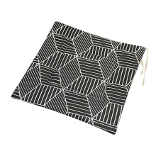 Poduszki na krzesła Anuirheih Outdoor Seat Pads16x16'' z lnu, prostokątne, na krzesło
