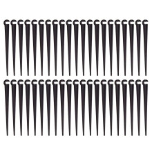 Piquets de support pour système d'irrigation goutte à goutte, pour tuyaux de 6,35 mm (1/4 po), 200 pièces