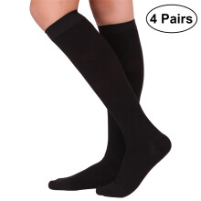 Compression Socks for Women and Men Knee-High 4 Pairs