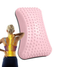 Back Stretcher Pillow for Quick Back Pain Relief, Ergonomic Inflatable Posture Corrector Cushion with Needle Included