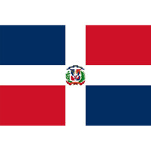 Dominikanska republikens flagga Dominikanska republiken