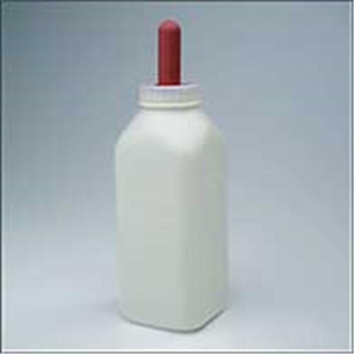 Calf Bottle W Screw On Cap White 2 Quart - 93-12/06 DFA6502