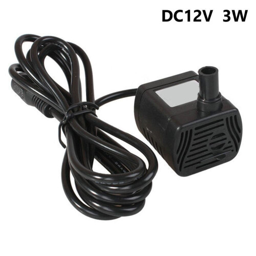 Petite pompe à eau sans balais, pompe à eau submersible de circulation, 12 V CC