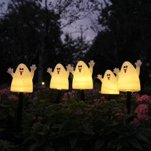 Halloween Pumpkin Solar Ground Lights 2 pcs