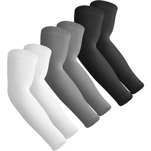 Sun Protection Cooling Arm Sleeves Compression 2 3 4 Pair