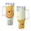 Winnie The Pooh 40oz H2.0 Ανοξείδωτο ποτήρι με μόνωση κενού αέρος με καπάκι και καλαμάκι για 1
