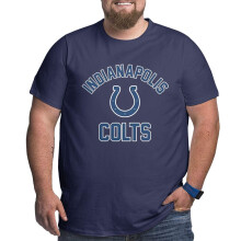 Colts Men Big and Tall Sports Short Football Team Logo Ærme